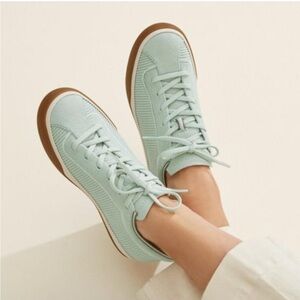 Rothy’s The Lace Up Sneaker in Spearmint (Mint Green) - Size 11